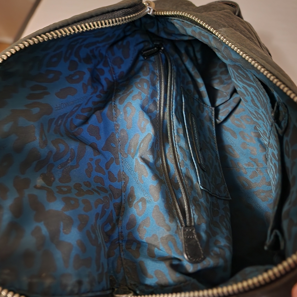 Black Textured Backpack - image 9